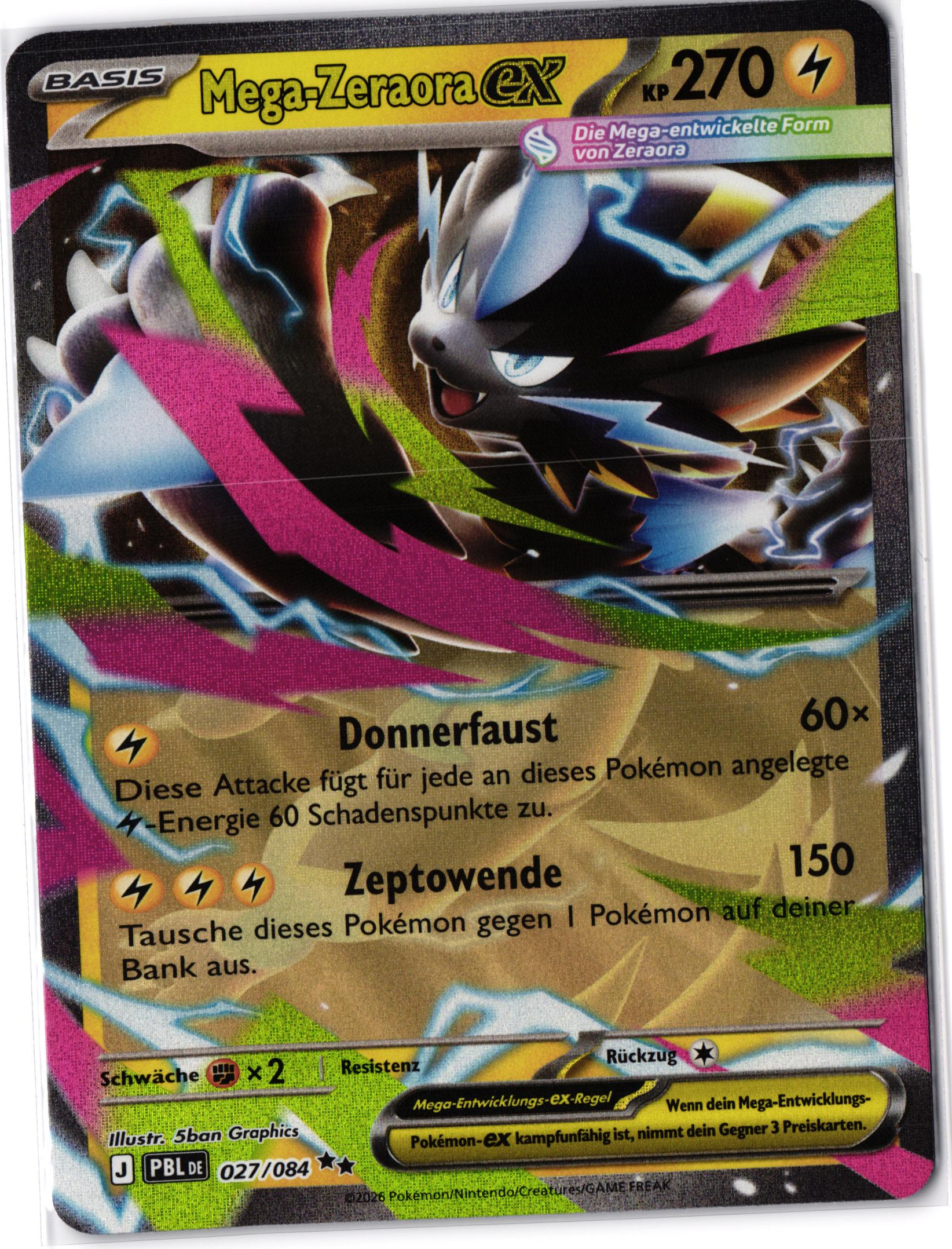 Mega-Zeraora ex