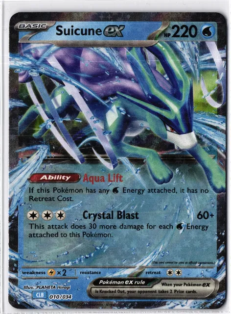 Pokémon Trading Card Game Classic: Blastoise & Suicune ex Deck Pokémon-Karten