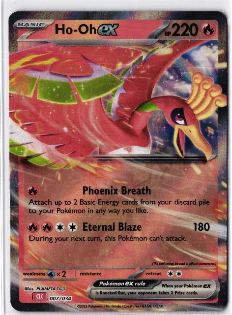 Pokémon Trading Card Game Classic: Charizard & Ho-Oh ex Deck Pokémon-Karten