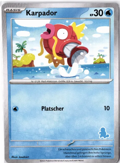 Karpador My First Battle Vorderseite