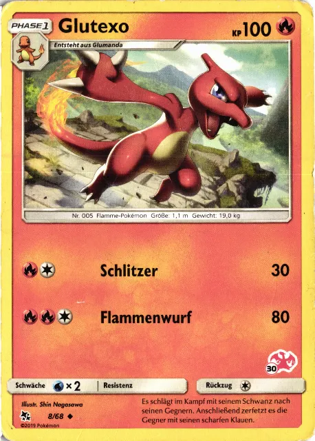 Glutexo / Charmeleon Battle Academy 2020 8/68 Vorderseite