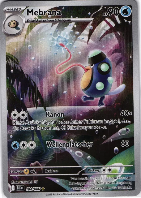Palpitoad Black Bolt 104/086 Vorderseite