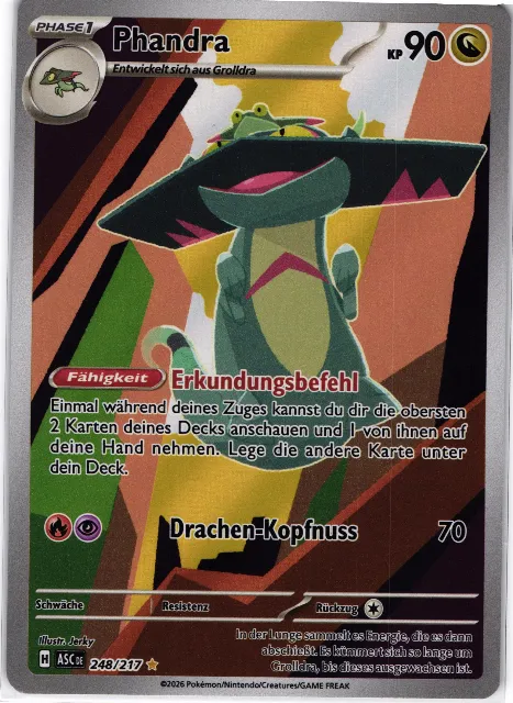 Drakloak Ascended Heroes 248/217 Vorderseite