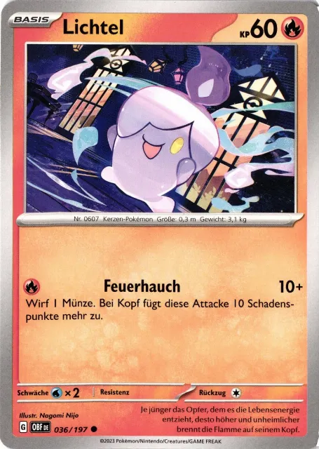 Lichtel Obsidianflammen 036/197 Vorderseite