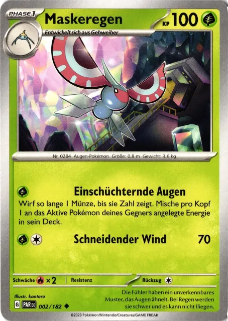 Maskeregen Paradoxrift 002/182 Vorderseite
