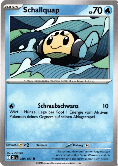 Schallquap Obsidianflammen 050/197 Vorderseite