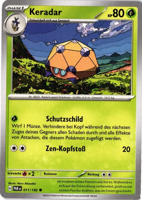 Keradar Paradoxrift 011/182 Vorderseite