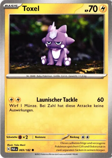 Toxel Paradoxrift 069/182 Vorderseite