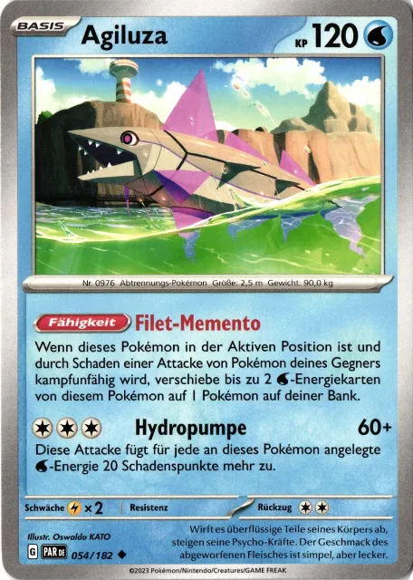 Agiluza Paradoxrift 054/182 Vorderseite