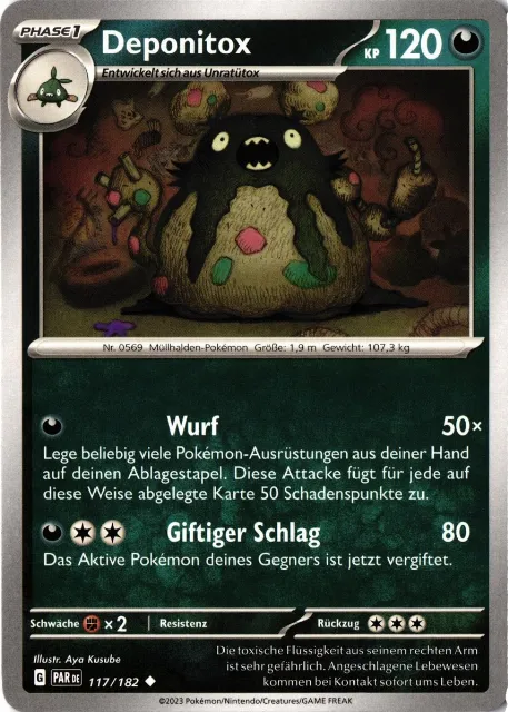 Deponitox Paradoxrift 117/182 Vorderseite