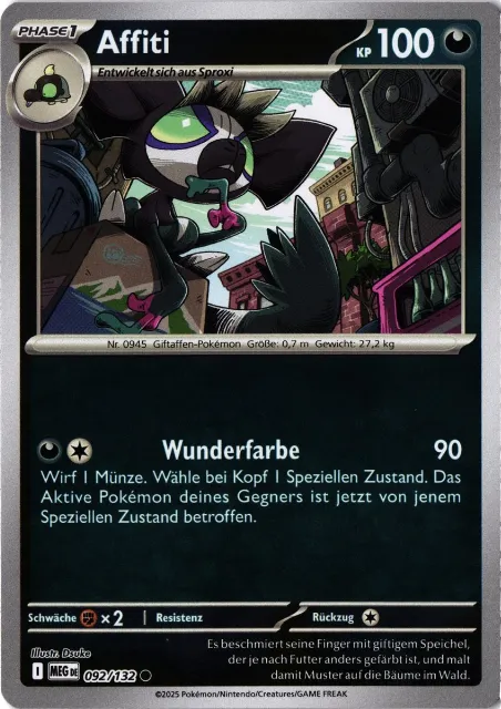 Affiti Mega-Entwicklung 092/132 Vorderseite