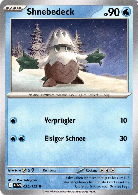 Shnebedeck Mega-Entwicklung 035/132 Vorderseite