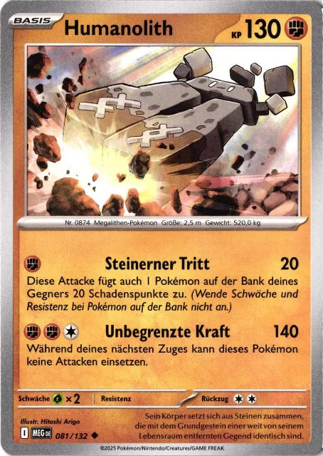 Humanolith Mega-Entwicklung 061/132 Vorderseite