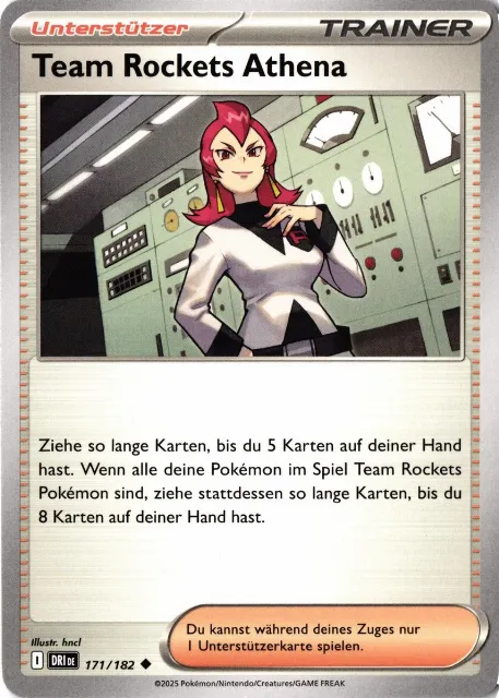 Team Rockets Athena Ewige Rivalen 171/182 Vorderseite