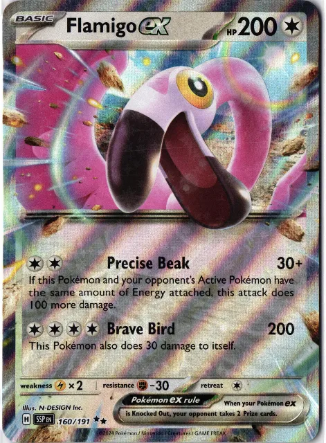Flamigo ex Standard Series Promos 160 Vorderseite