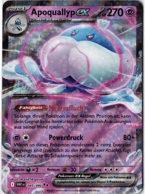 Wigglytuff ex Pokémon 151 045/165 Vorderseite