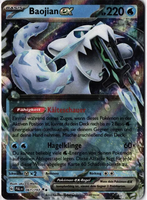 Chien-Pao ex Paldea Evolved 061/193 Vorderseite