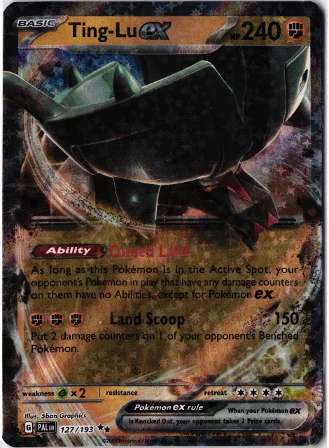 Ting-Lu ex Paldea Evolved 127/193 Vorderseite