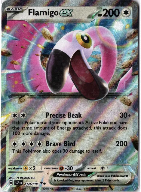 Flamigo ex Standard Series Promos 160 Vorderseite