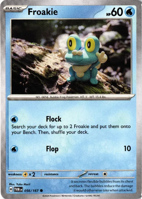 Froakie Twilight Masquerade 056/167 Vorderseite