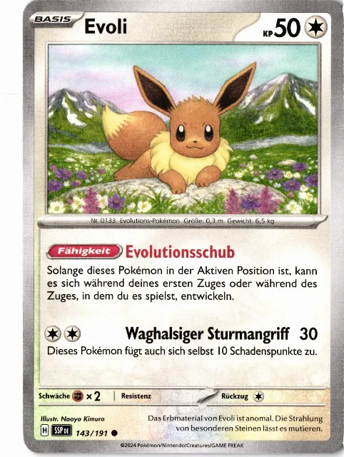 Stürmische Funken Pokémon-Karten
