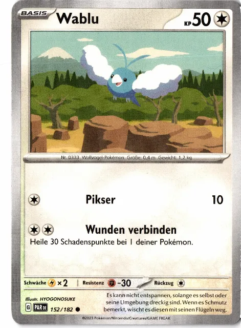 Wablu Paradox Rift 152/182 Vorderseite
