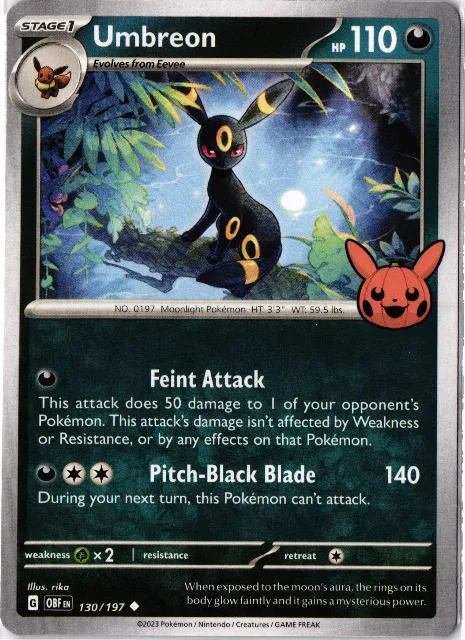 Umbreon Trick or Trade 2024
