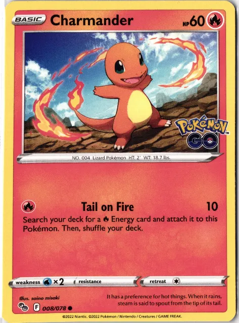 Charmander Pokémon GO