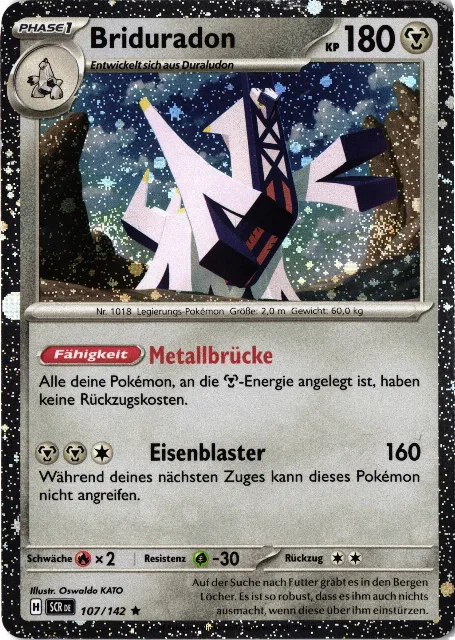 Briduradon Stellarkrone 107/142 Vorderseite