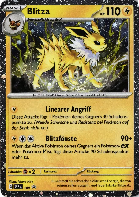 Eigener TG-Vault-Scan: Blitza – SVP 169 Promo, deutscher Originalkartenscan