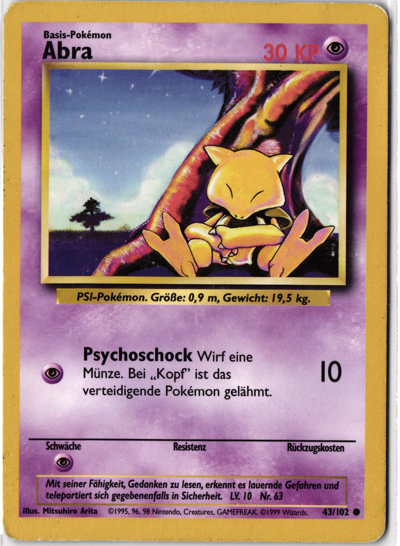Abra – Base Set