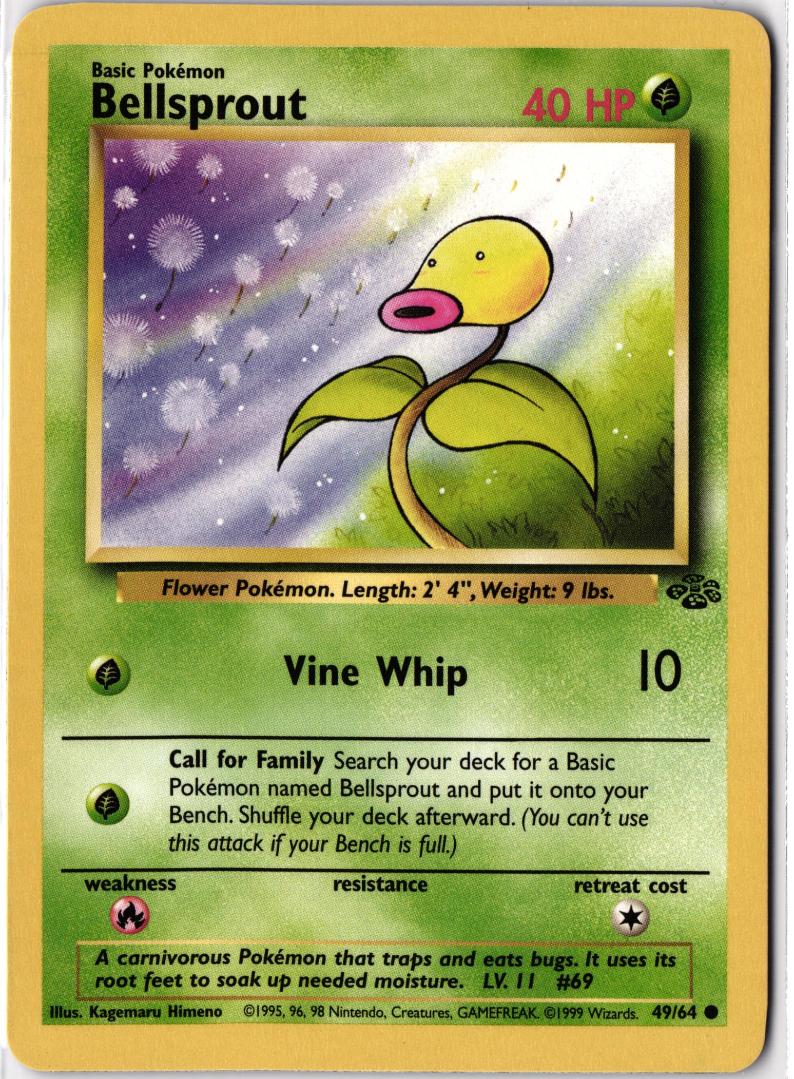 Bellsprout – Jungle