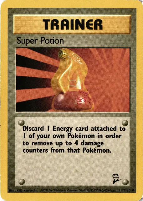 Super Potion Base Set 2 117/130 Vorderseite