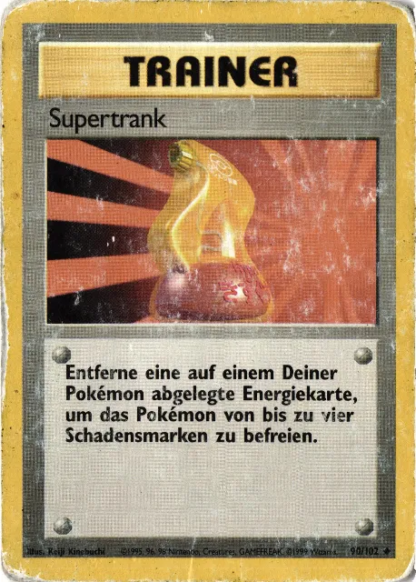 Supertrank Base Set 90/102 Vorderseite