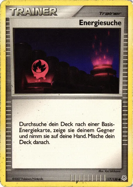Energiesuche Diamond & Pearl 117/130 Vorderseite