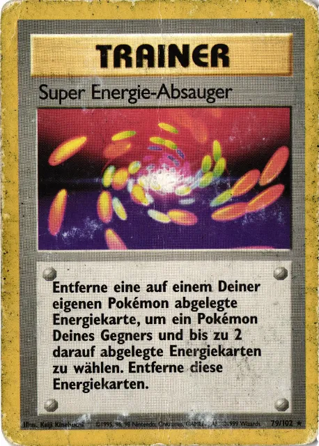 Super Energie-Absauger Base Set 79/102 Vorderseite