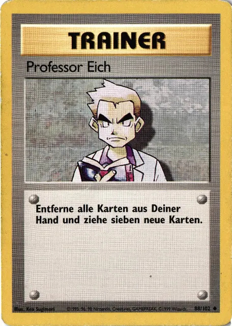 Professor Eich Base Set 88/102 Vorderseite
