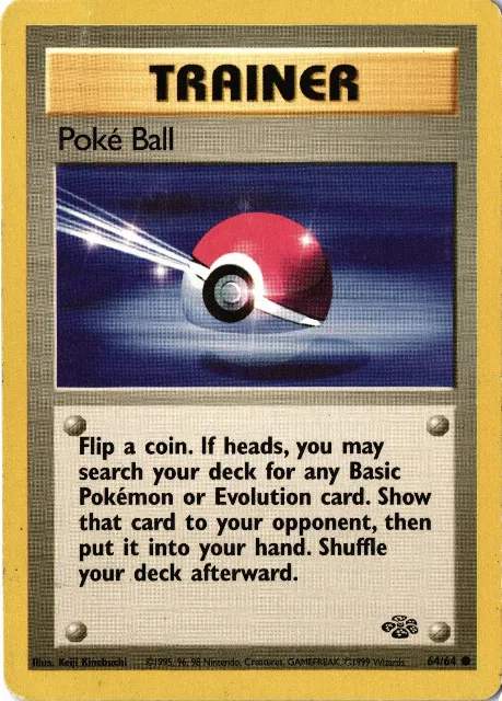Poké Ball Jungle 64/64 Vorderseite