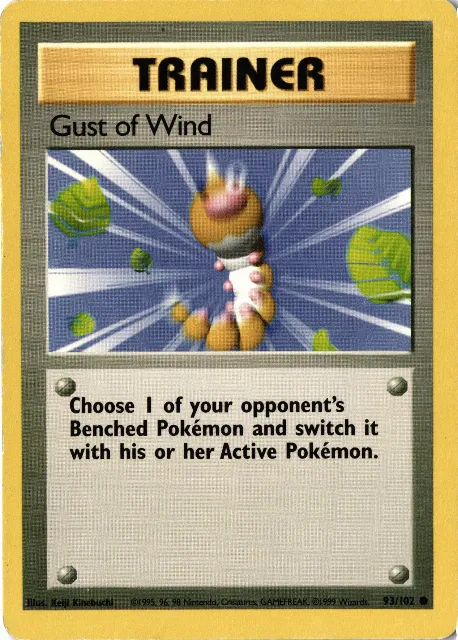 Gust of Wind Base Set 93/102 Vorderseite