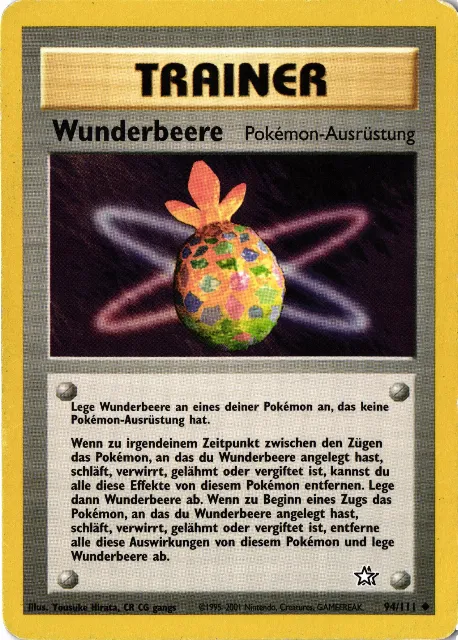 Wunderbeere Neo Genesis 94/111 Vorderseite
