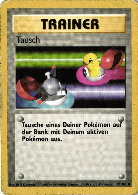 Tausch Base Set 95/102 Vorderseite