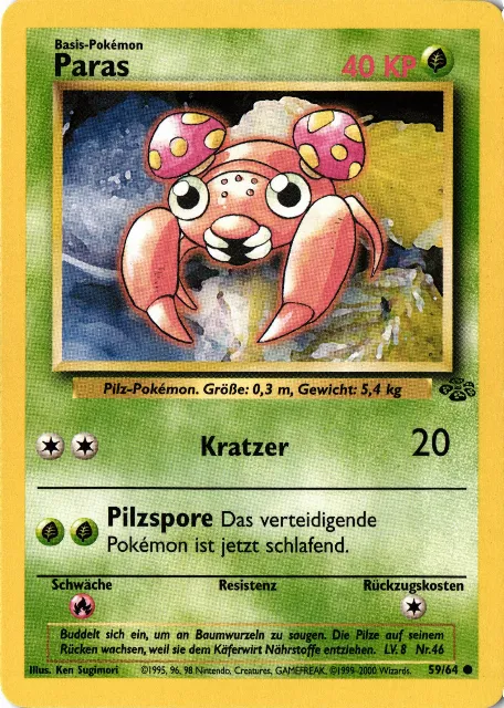 Paras Jungle 59/64 Vorderseite