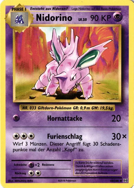 Evolutions Pokémon-Karten