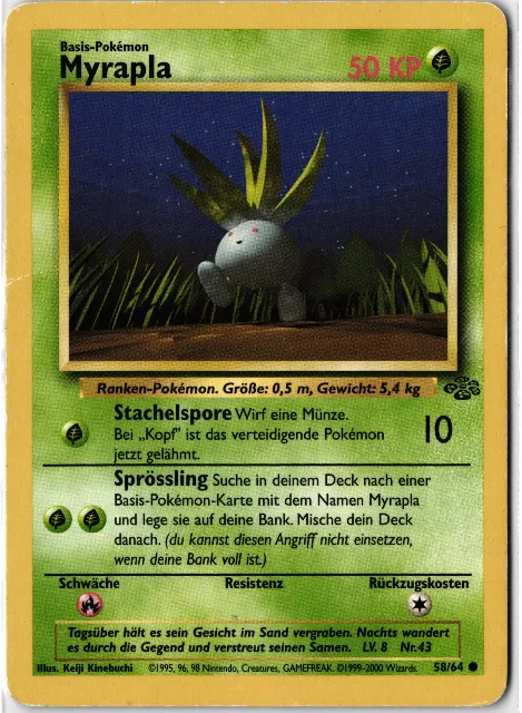 Myrapla Neo Revelation 58/64 Vorderseite