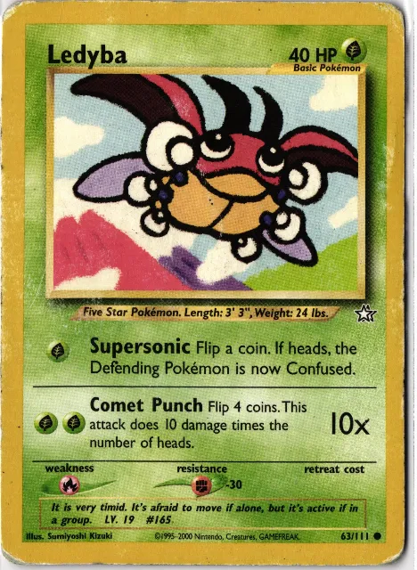 Ledyba Neo Genesis 63/111 Vorderseite