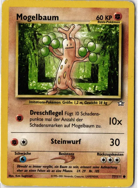 Mogelbaum Neo Genesis 77/111 Vorderseite