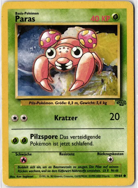 Paras Jungle 59/64 Vorderseite