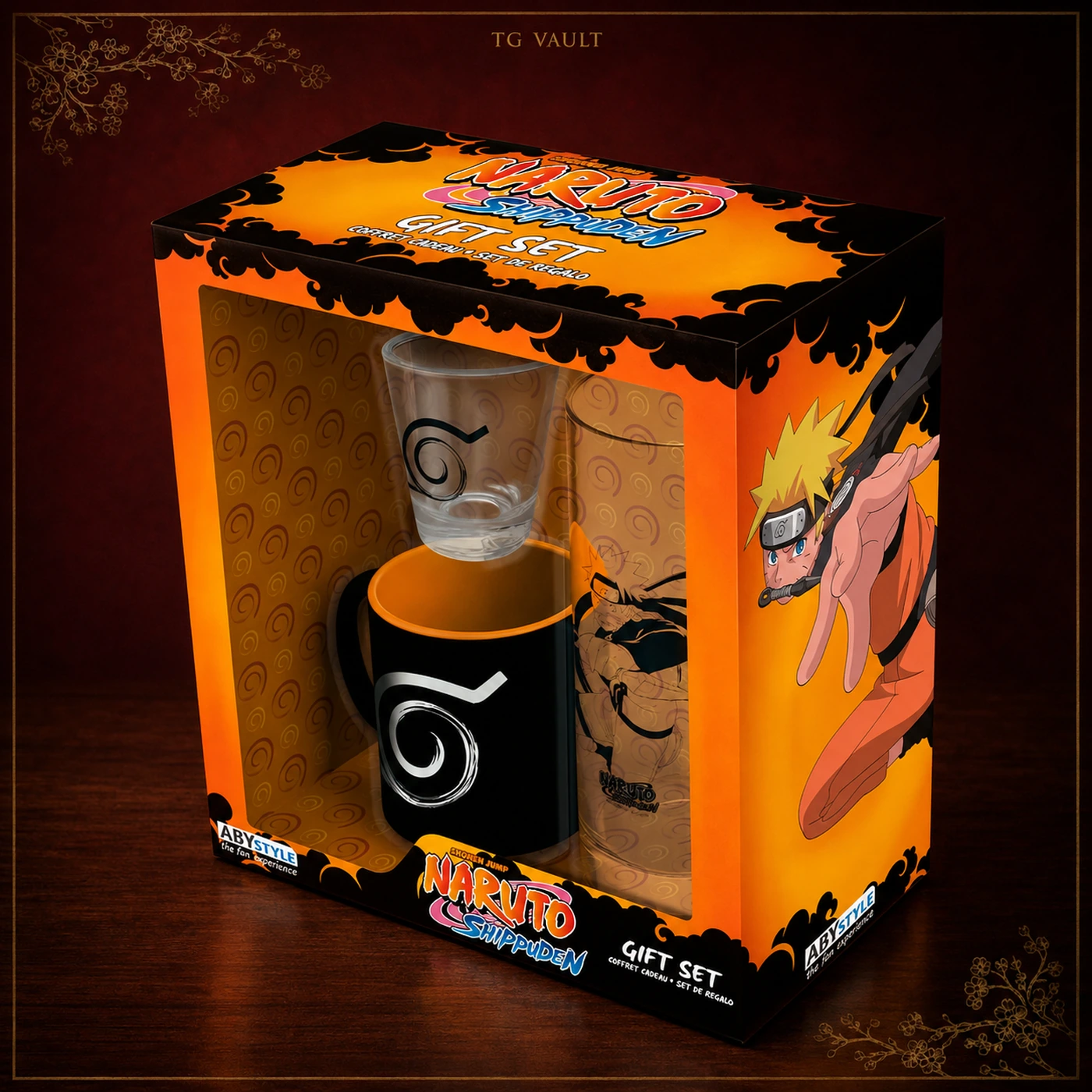 Naruto Gläser & Espresso Geschenkset