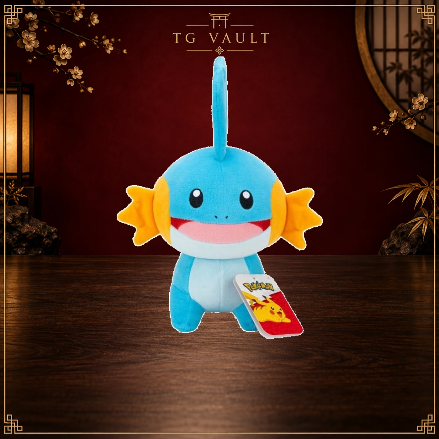 Pokémon Hydropi Plüschfigur 20 cm
