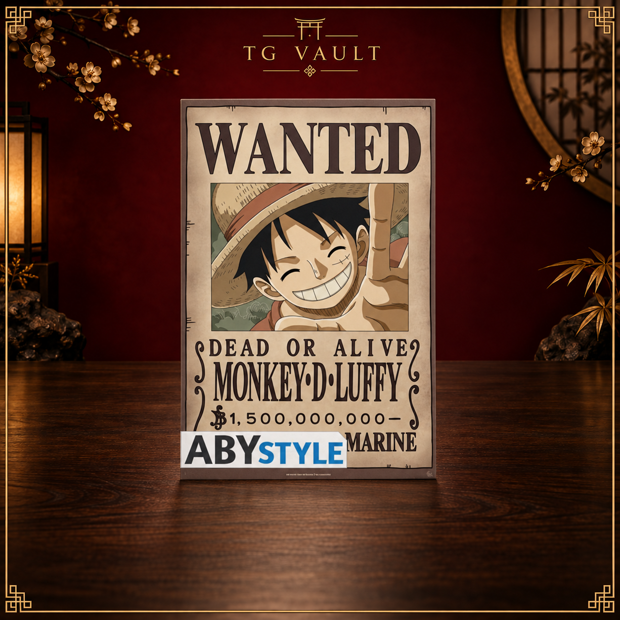 One Piece Wanted Luffy Wano Maxi-Poster 91,5 × 61 cm